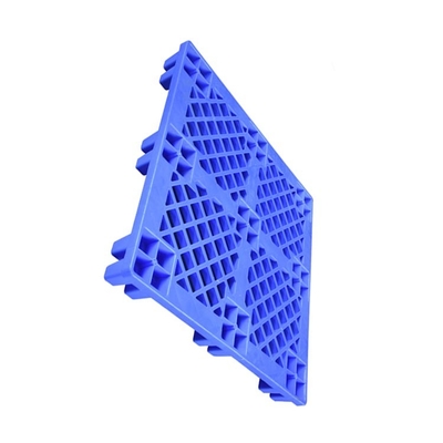 푸른 HDPE 네스테이블 플라스틱제 팰릿 2000Kg 정하중 팔레트 1100 Ｘ 1100 Ｘ 145