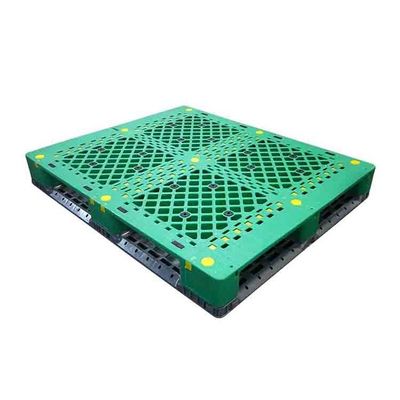 창고 15 킬로그램 공업용 플라스틱 팔레트 1200x1000mm 4 방식 플라스틱제 팰릿