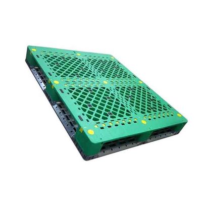 녹색 한 개의 표정 공업용 플라스틱 팔레트 48X40 동하중 1500Kg