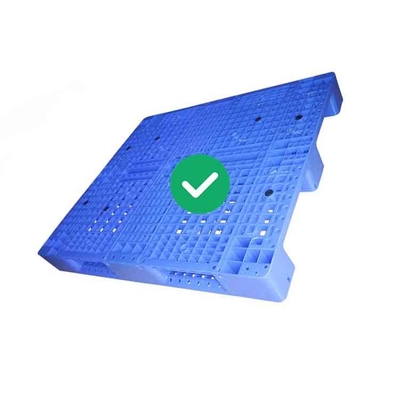 인체 공학적 오픈 데크 팔레트 1300x1100 PE 5000Kg 부하 위생
