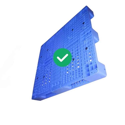 HDPE 벽돌쌓기 플라스틱 깔판 1300x1100 5000Kg 짐