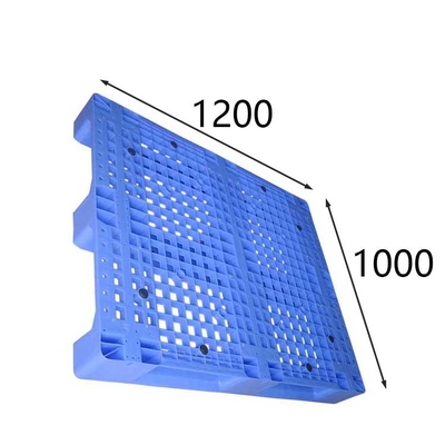 HDPE 물질적 랙 가능 플라스틱제 팰릿 슬립 방지성은 동하중 1500Kg를 놉스