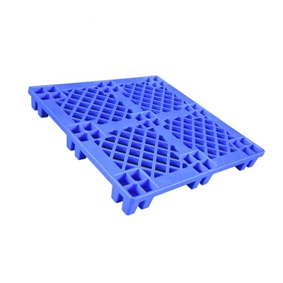 식품을 위한 1100 Ｘ 1100 Ｘ 145 푸른 HDPE 플라스틱제 팰릿 6.6Kg 네스테이블 팔레트