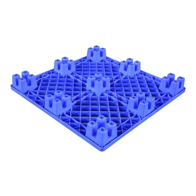 메디컬을 위한 푸른 HDPE 네스테이블 플라스틱제 팰릿 1100 Ｘ 1100 600Kg 동하중