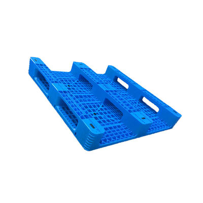 의료 기기 공장을 위해 재활용할 수 있는 1100 Ｘ 1100 청색 HDPE 랙 가능 플라스틱제 팰릿 100%