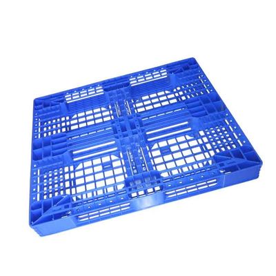 내부식 그리드 표면 HDPE 플라스틱제 팰릿은 1200*1000mm을 청색화합니다
