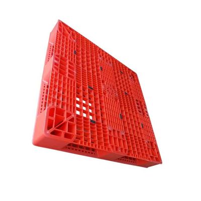 1100 Ｘ 1100 공업용 플라스틱 팔레트 빨간 HDPE