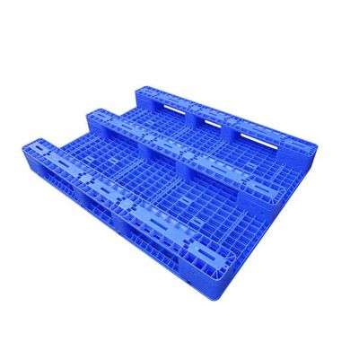 1500 킬로그램 HDPE 과중한 업무 플라스틱제 팰릿 1.4*1.1m 세 러너들 플라스틱제 팰릿 미끄럼