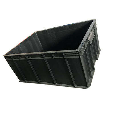 재활용할 수 있는 우호적인 검은 ESD 저장 플라스틱 기호 논리학 박스 54x42 Eco