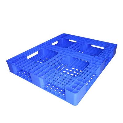 저장소 0.8T 정하중을 위한 HDPE 플라스틱제 팰릿 1.2x1m 단단한 상부 랙 가능 팔레트