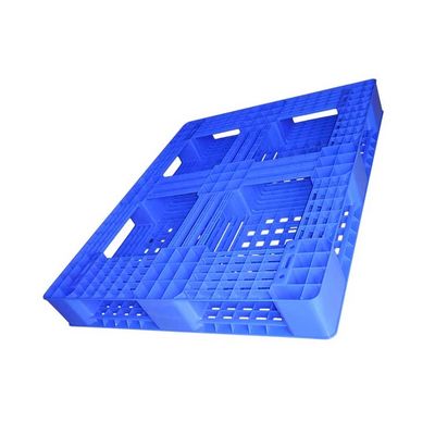 차원앨리 안정적인 HDPE 청색 고체 플라스틱제 팰릿 1200*1000 유럽 방식