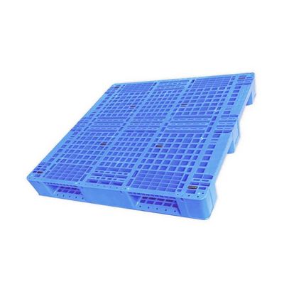 1100x1100 HDPE 쌓을 수 있는 플라스틱 팔레트 동적 2.5T 파란색 13.8Kg
