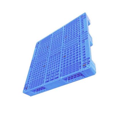110x110 파란색 13.8Kg 헤비 듀티 플라스틱 팔레트 HDPE 물류 운송