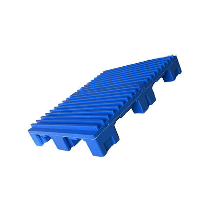 Rackable 1060x750 사출 성형 플라스틱 팔레트 HDPE 4000Kg 물류