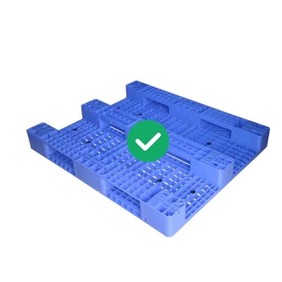 인체 공학적 Nestable 위생 플라스틱 깔판 창고 HDPE 2000Kg 동역학