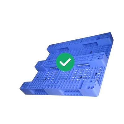 위생 창고 PE 사출 성형 팔레트 2000Kg 동하중 HDPE