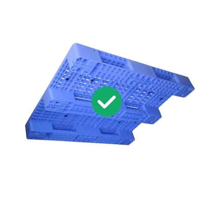 인체 공학적 HDPE 플라스틱 깔판 1300x1100 5000Kg 짐 안락한 취급