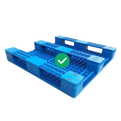 Rackable 위생적인 ​​사출 성형 플라스틱 팔레트 HDPE 4T 정적 하중