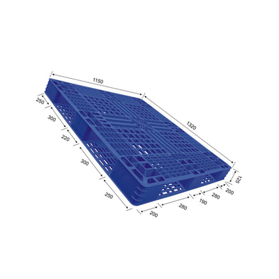 동적인 HDPE 저장소 네스테이블 플라스틱제 팰릿 1320x1150 1200Kg