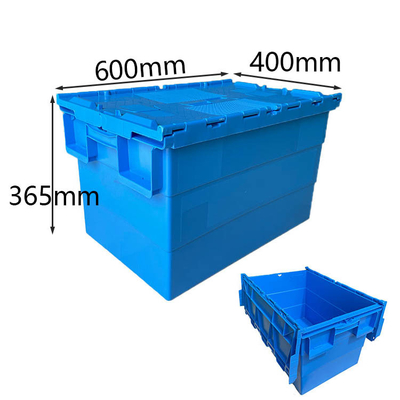 나무상자 50Kg 60L을 이동하는 창고 HDPE 플라스틱 기호논리학 박스 위생 플라스틱