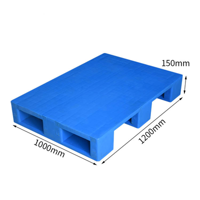 1200X1000X150 랙 가능 플라스틱제 팰릿은 6000Kg 플라스틱 수출 팔레트를 수용합니다