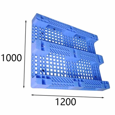 HDPE 물질적 랙 가능 플라스틱제 팰릿 슬립 방지성은 동하중 1500Kg를 놉스
