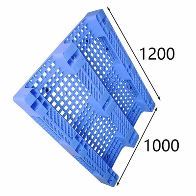 닫힌 평평 데크 과중한 업무 플라스틱제 팰릿 HDPE 1200 Ｘ 1000 Ｘ 150 밀리미터