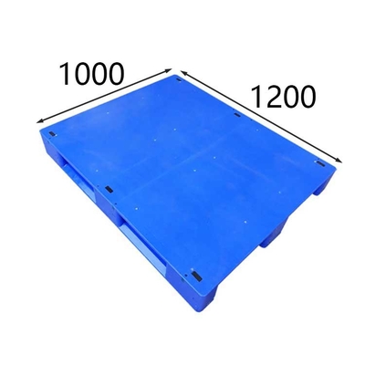 지게차를 위한 폴리프로필렌 더블 면 팔레트 경제 PE 푸른 1200 Ｘ 1000